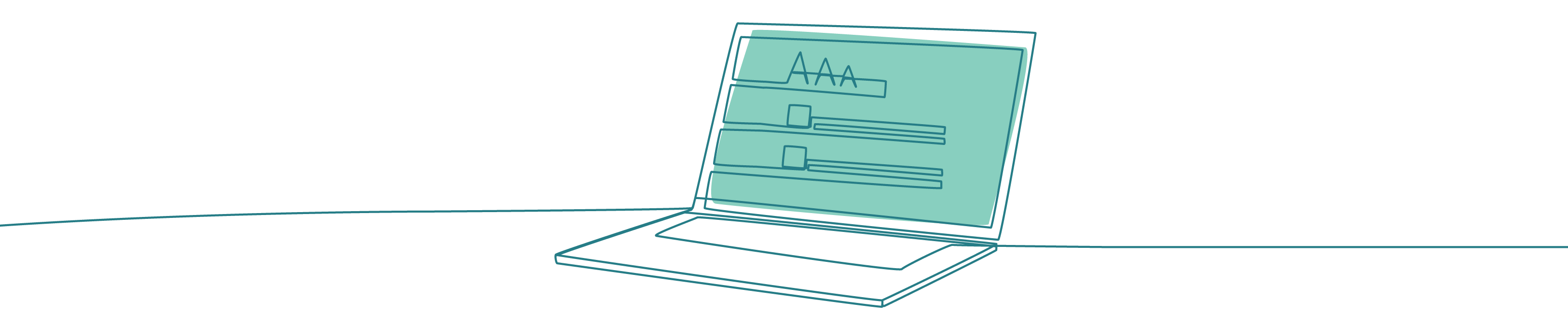 A laptop